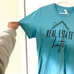 Bella Canvas Real Estate Hottie Blue Short Sleeve Tee, Size L Photo 7