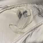 House Of CB NEW Cleo Drawstring White linen Pants Sz L Photo 4