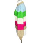 Ganni The Julliard Mohair Wool Knit Jumper, Color Block, Medium Photo 7