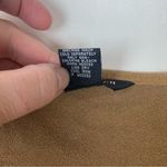 Lexi & Tasch size medium y2k tan tie front eyelet cutout long sleeve shirt 90s b Photo 4