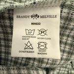 Brandy Melville Cara Mini Skirt Green and White Check Plaid XS OS One Size Photo 8
