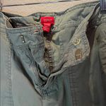 Esprit Espirit Women’s Khaki Green 100% Cotton Capri Roll pants Size 10 Photo 7