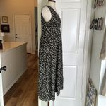 EXPRESS Vintage 1990s  dark floral button down floral maxi dress Photo 13