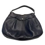 Cole Haan womens Black Leather Hobo Handbag purse SKU 7279 Photo 1