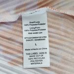 Destination Maternity Floral Print Pleated Wrap Dress Size Large Wedding Guest Orange Photo 8