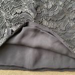 Gucci  Black Floral Lace Dress Size 44 Photo 4