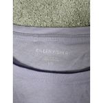 Eileen Fisher  light purple boxy tee shirt organic cotton large Photo 1