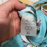 Calia Move Fitted Garden Gate Blue Floral Tank Top Size XS Photo 48