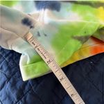 Genetic Genes Tie Dye Jean Shorts High Waisted Size XS Yellow Photo 7