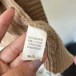 Neutral Oversized Knit Cardigan Sz M/L Size L Photo 5