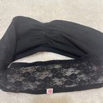 Victoria's Secret Victoria’s Secret Pink Bandeau Bra Top Black Lace Large Photo 7