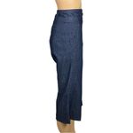 Sandro lightweight, denim fabric, high-waisted capris pants in size 14. EUC Photo 5