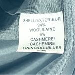 Magaschoni  Collection Heather Gray Cashmere Wool Blend Lined Skirt, Size 10 Photo 3