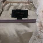 Damselle Ivory Faux Fur Coat White Photo 3