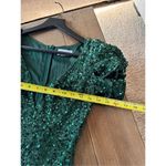 Faeriesty Green Sequin Mermaid Dress with Side Slit Size XSmall Photo 8