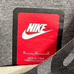 Nike Tech Women’s Sz M Sweatshirt Gray Camo Pullover Cropped Crew Neck Thumb Photo 4