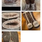 UGG  Sequin Fur-Lined Boots Photo 1