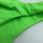 Good American  Better Cheeky Bikini Bottom Stretch High Waist Lime Green 3 US L Photo 1