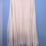 Whistles‎ Ellie Pleated Midi Skirt Baby Pink Lined EUC Size 6 Photo 4
