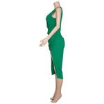 Amanda Uprichard NEW  Pomona Dress, Dark Green, Small Photo 7