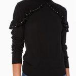 Kate Spade NEW  So Foxy Wool Ruffle Studded Sweater Photo 0