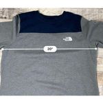 The North Face  Grey Fleece Lined Mid Layer Pullover Top sz LARGE Photo 5