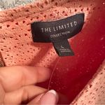 The Limited  Coral Eyelet Fit & Flare Dress Size L NWT Photo 14