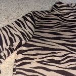 Tuckernuck Ellie Striped Mock Neck Knit Dress Tiger Small Brown Photo 3