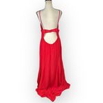 ASOS DESIGN Maxi Dress Women's 10 Ruched Bust Chiffon Paneled Corset A-Line NWT Photo 4