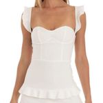 Lucy in the Sky White Mini Dress Photo 0