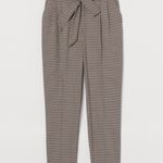 ZARA  Plaid Paperbag Waist Trousers XS Photo 1