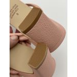 Intentionally Blank Heeled Sandal Pink Nude Size 8 Strappy Block Heel Photo 11