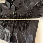 Beavely Fringe Jacket Black Size L Photo 7