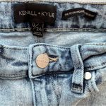 Kendall + Kylie Sky Blue Ripped Straight Jeans Photo 3