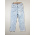 Gap High Rise ‘90s Loose Straight Jeans Light Indigo Destroy Wash Photo 4