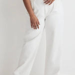 Madewell The Harlow Wide-Leg Jeans White Size 32 Photo 0