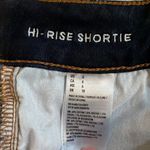 American Eagle ✨AE  Super Stretch Hi-Rise Shortie Dark Wash Photo 3
