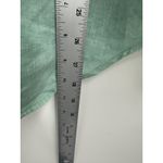 Tommy Bahama  Relax Shirt Womens Large Green Blue Linen Button Front Pockets Photo 6