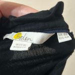 Boden Clara Jersey Knit Ruffle Shirt Dress in Black Photo 3