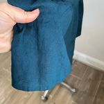 Universal Threads Universal Thread Cotton Tiered Puff Sleeve Mini Dress Blue Teal Boho Small Photo 5