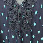 Catherines  Blue Geometric Terrace Ridge Sleeveless Maxi Dress‎ Size 5X Photo 5