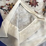 Lucky Brand Pullover Long Sleeve Floral Sweater Gray Layered Round Neck Size L Photo 3