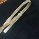 Lilly Pulitzer Lily Pulitzer Gold Textured Skinny Accent Belt Size XS/S Photo 1