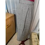 mini houndstooth straight skirt sz 10 Black Photo 5
