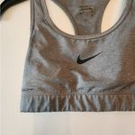 Nike  grey dri fit sports bra size small Photo 1