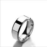 Boutique Titanium Plated Stainless Steel Ring Photo 3