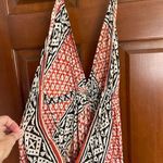 Karma Highway block Aztec print halter maxi dress O/S Black Size undefined Photo 3