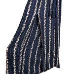 American Eagle  M Blue Floral Maxi Dress Flared Tied Wedding Cottage Boho Fest Photo 3