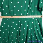 Unique Vintage  X GB Green Polka Dot Dress, 5X‎ Photo 5