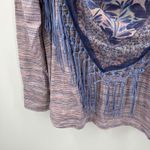 One World Shirt SZ 3X Attached Fringe Scarf Plus Curvy Boho Artsy Lagenlook NWT Photo 7